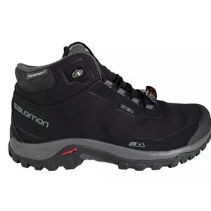 Salomon Men Shelter CS WP Winter Boots Black Contagrip Waterproof US 10